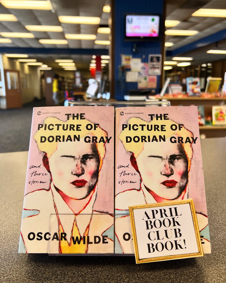 Swing by to pick up our next Book Club book!