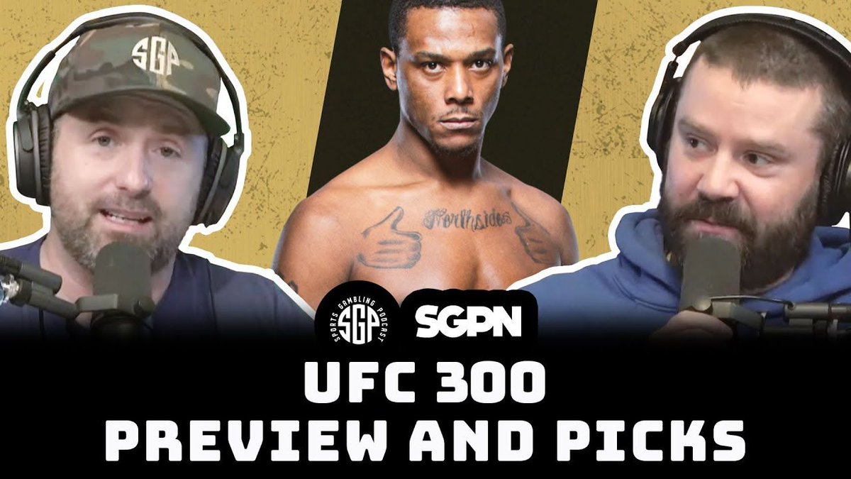 #UFC300 Predictions (Ep. 1943) w/ @sgpnmma @GumbyVreeland 📺 sg.pn/3JAy1Dv 🎧 sg.pn/443jrxx 🪜 Climbing the Cage 💸 Best Bets 🐶 Underdog Picks #UFC #MMA