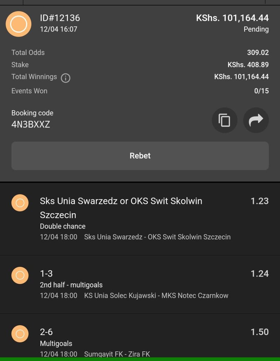 309+ Odds Well analyzed for FRIDAY money✅ Mixed markets💥☘️ looks promising ✅📌Possible win 101k💰📌🥳 Use Link👉 odibets.com/share/4N3BXXZ SGR🔥🔥 SOCCER 309 ODDS.