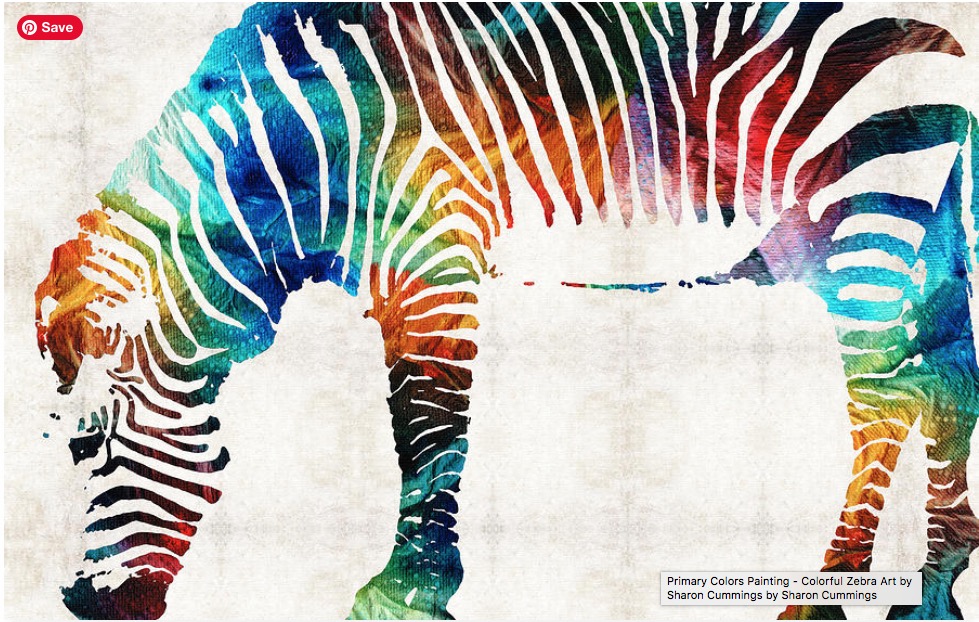 Colorful Zebra HERE:  fineartamerica.com/featured/color… #zebra #animal #animals #colorful #art #zoo #africa #african #africanart #buyINTOART #FillThatEmptyWall