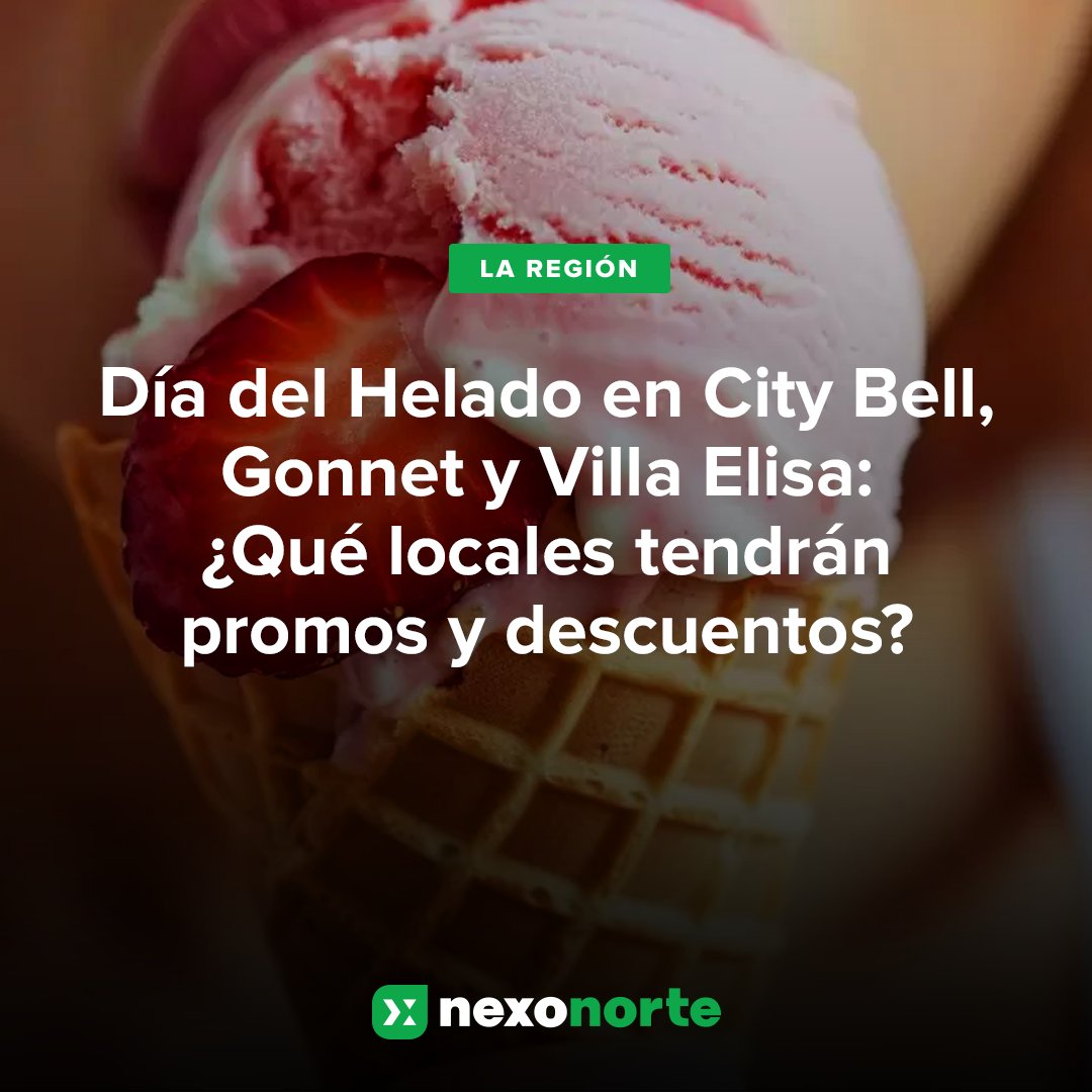 🍦🎉😋 Día del Helado en City Bell, Gonnet y Villa Elisa: ¿Qué locales tendrán promos y descuentos? 👇 nexonorte.com.ar/nota/18394/dia…
-
#citybell #villaelisa #gonnet #NexoNorte