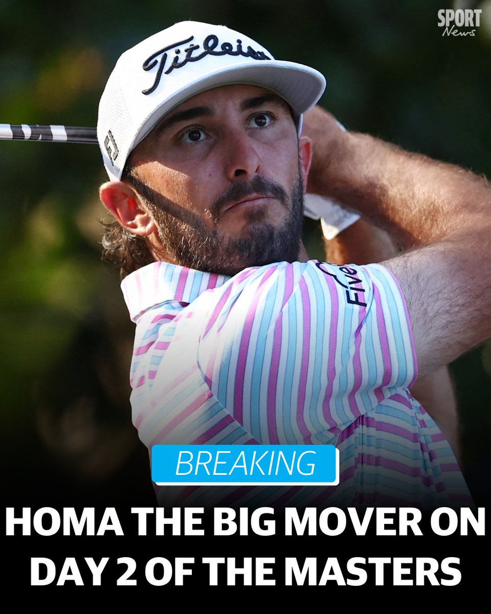 Max Homa has been a big mover in the first hour of play at Augusta National, reeling in leader Bryson DeChambeau, while Tiger Woods has a chance to make history at #TheMasters. THE LATEST 👉 bit.ly/3Ud0SUq