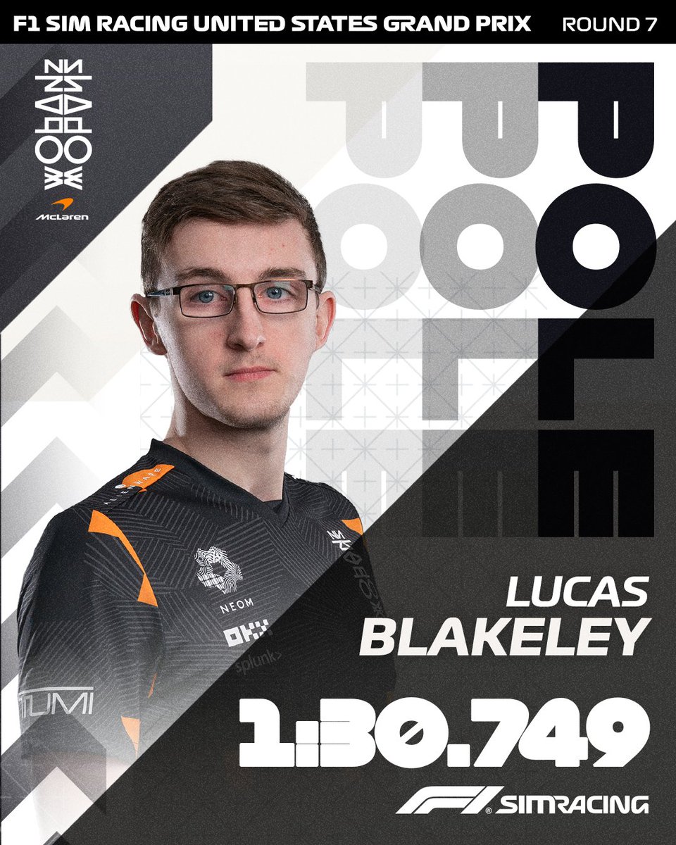 F1 Esports (@f1esports) on Twitter photo For the first time this season, the defending F1 Sim Racing World Champion will start from P1 π
<a href="/LucasBlakeley01/">Lucas Blakeley</a> π¬π§ takes the pole position at Austin πΊπΈ #F1Esports For the first time this season, the defending F1 Sim Racing World Champion will start from P1 π
<a href="/LucasBlakeley01/">Lucas Blakeley</a> π¬π§ takes the pole position at Austin πΊπΈ #F1Esports