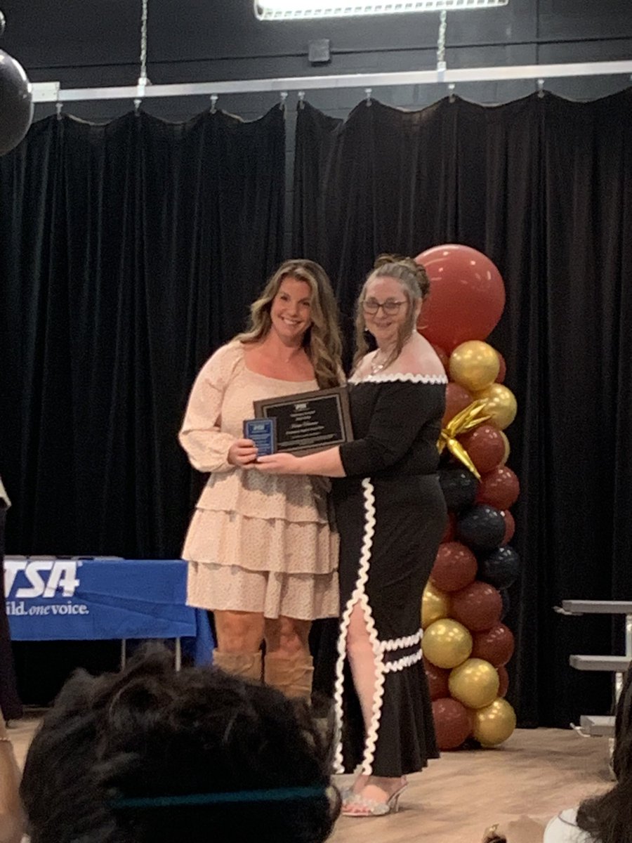 Had a great time last night at the PTSA spring conference. Proud of our ROTC students for setting up and supporting with logistics and the chorus for giving a beautiful performance. Congrats to Kristie Duncan for her visionary award!