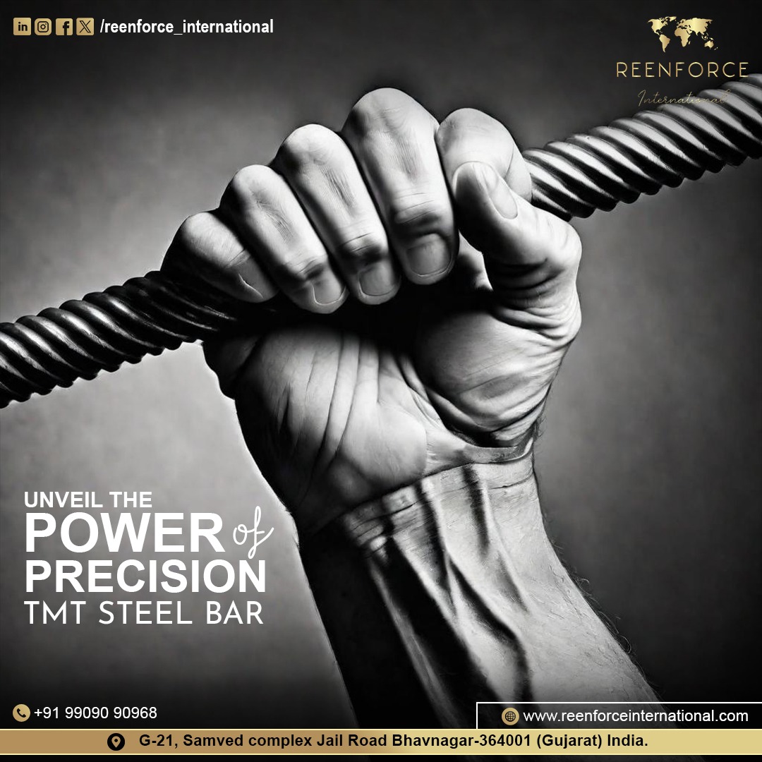 Reenforcesteel's tweet image. 🏗️ Elevate your construction game with Precision TMT Steel Bars!  Say goodbye to rust and hello to unmatched strength and flexibility.  Architects and engineers, it's time to shape the future of construction! 

#PrecisionTMT #ConstructionInnovation #StrengthAndFlexibility #Dubai