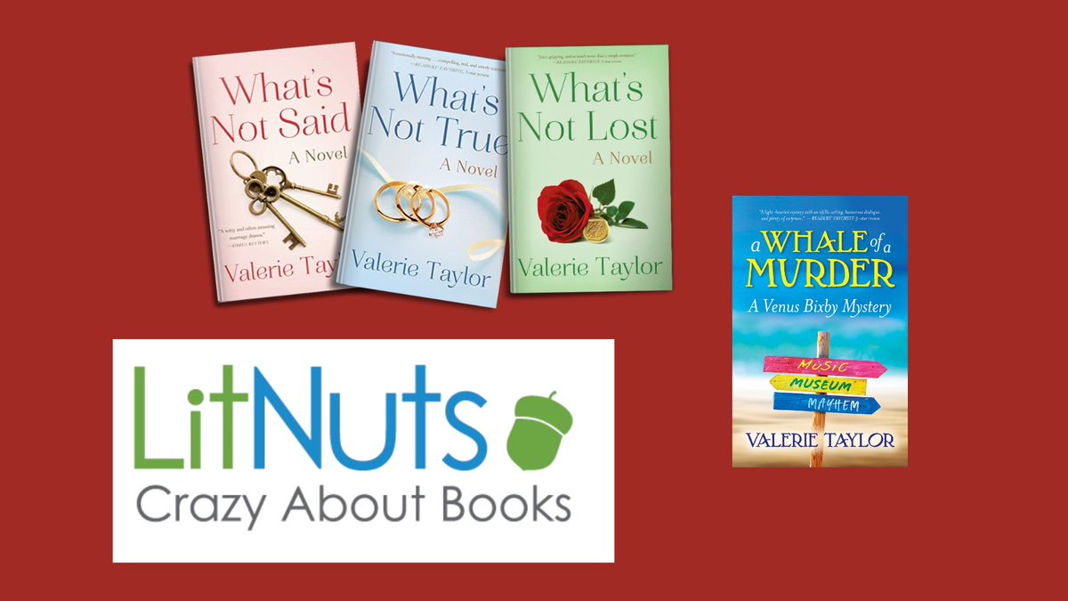 They say good things come in threes! So excited that @Lit_Nuts spotlighted all 4 of my books this week! Are you 'Crazy About Books'? Discover my #romcom #trilogy & the first in my #cozymystery #series ... all in one place! litnuts.com/blogs/news/val…