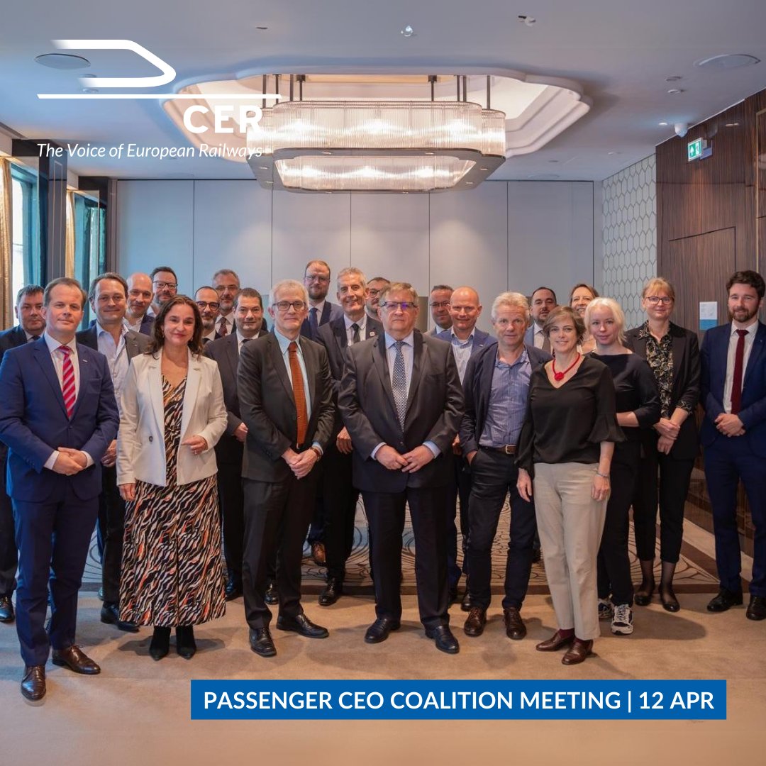 🚄Passenger CEOs meet in #Budapest to discuss how to improve European international rail passenger services by implementing #OSDM and reflecting on ongoing best practices of the International Rail Pilot Projects. #OnTrackForEurope #EUTransport