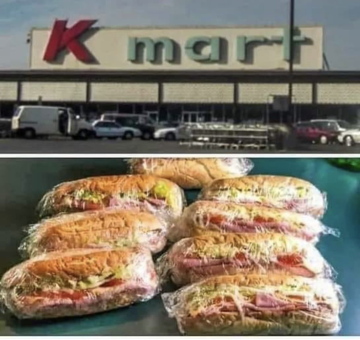 My favorite childhood “food” memory, going to see my grandma at the Kmart cafe, and have a sub! It was the best! 
#Throwback #Childhood #missmygram