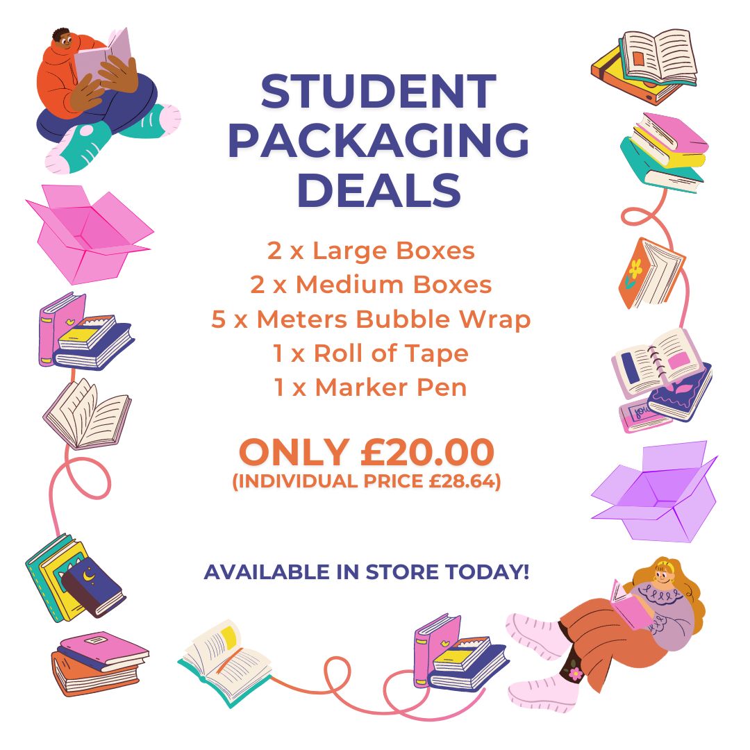 Calling all students! We have something special for you.
Our student packaging deals are available in our Hulme, Ardwick and Sport City locations. Come see us today 🎓

#ApexSelfStorage #StudentStorage #StudentDeals #ManchesterStudents #StudentsofManchester #Manchester