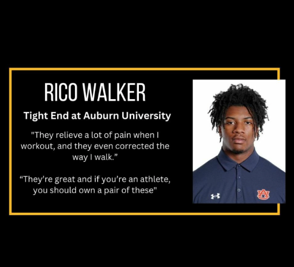 :: ATHLETE SPOTLIGHT :: Rico wears the shorts to relieve pain when he works out. How will the shorts help you? Visit FirstRoundPerformance.com to get your pair today. #doctorbacked #sec #hipimpingement #AuburnFootball #CollegeFootball #twoadays