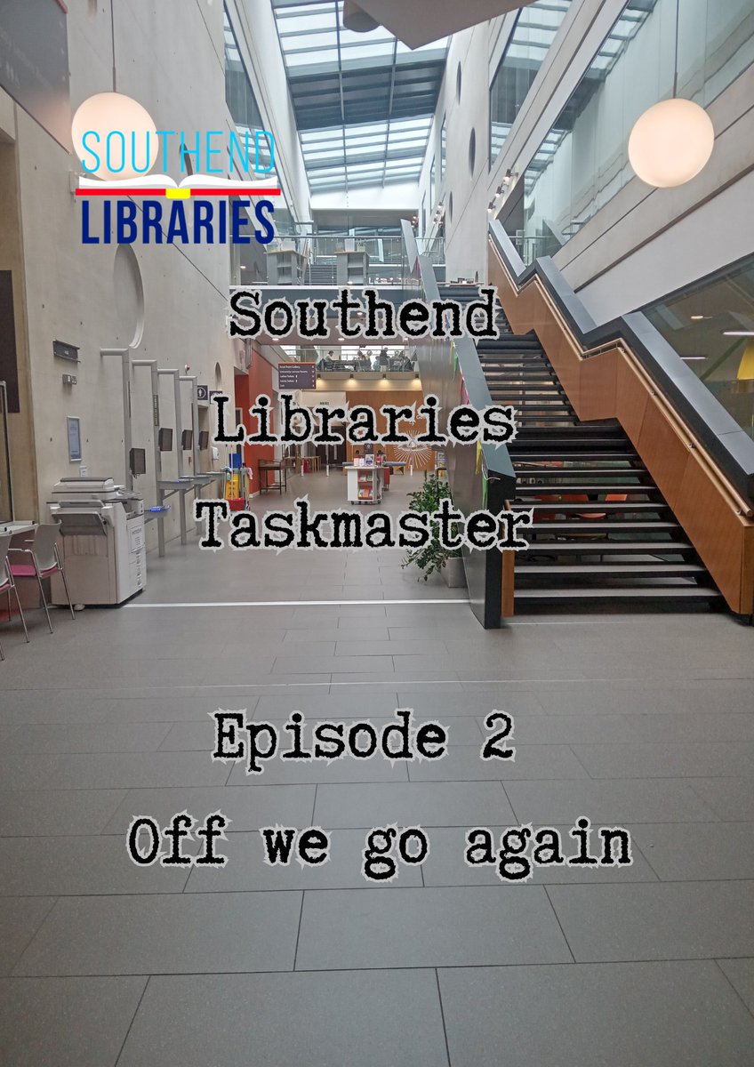 Follow Southend Libraries on TikTok at Southend.Library and catch our second Taskmaster-inspired instalment, airing tonight at 8pm! Tune in to see who'll be victorious - Tom, Anita or Julia? 🎬😊