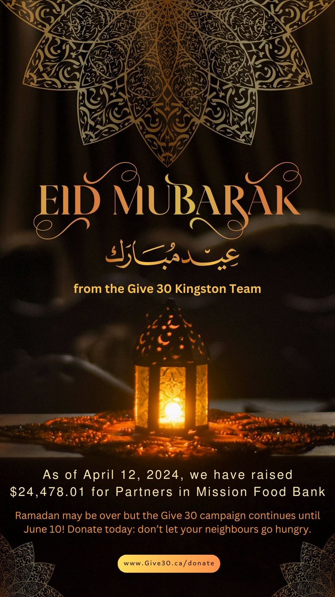 Give30YGK's tweet photo. Belated #EidMubarak from the Give 30 team in #ygk
Masha Allah we have raised $24,478.01 so far for @FoodBankKtown
#Ramadan may be over but the #Give30 Campaign continues until June 10 Insha Allah. Donate today: don’t let our neighbours go hungry.
https://t.co/Ec1C3rhL12 https://t.co/7HiqXcSIBR