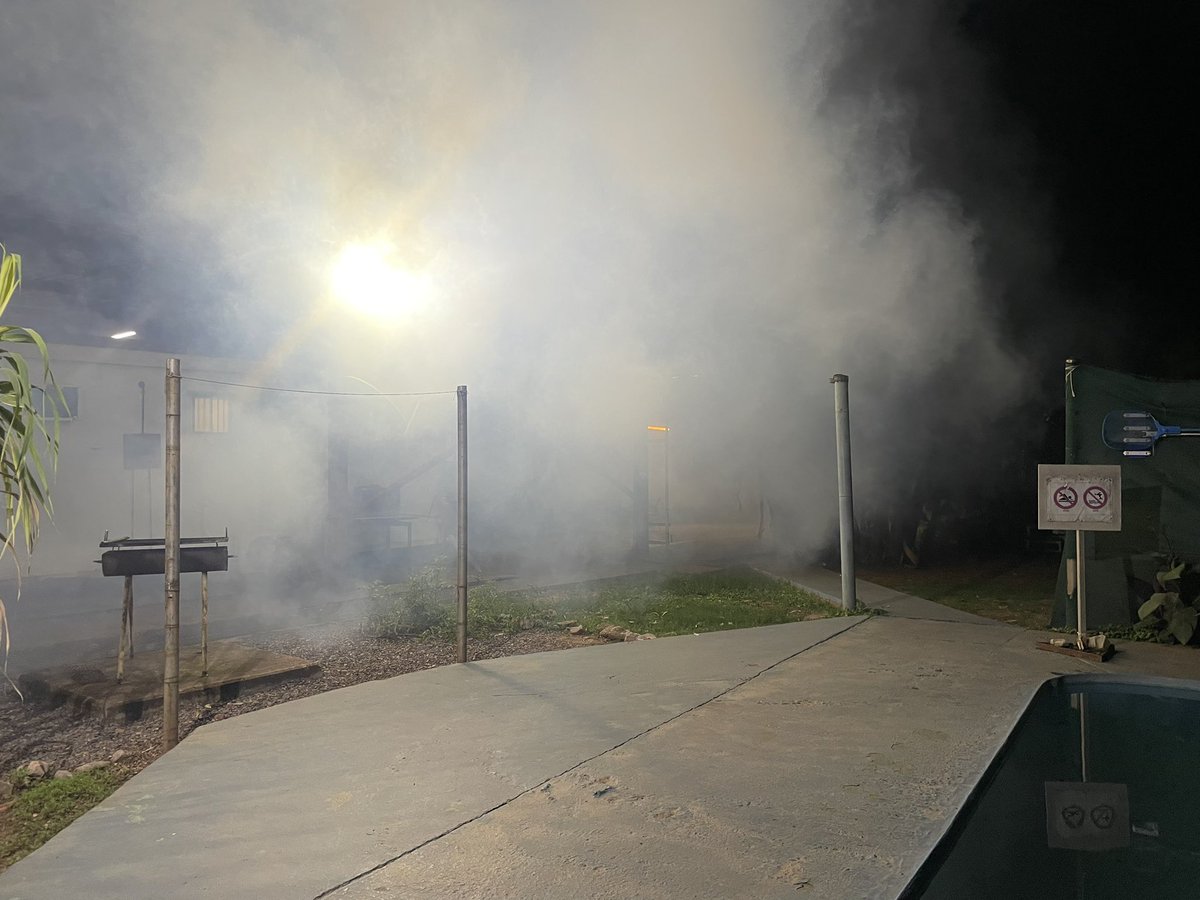 mtittoh's tweet image. Diesel bombing the mosquitoes #ThursdayRoutine