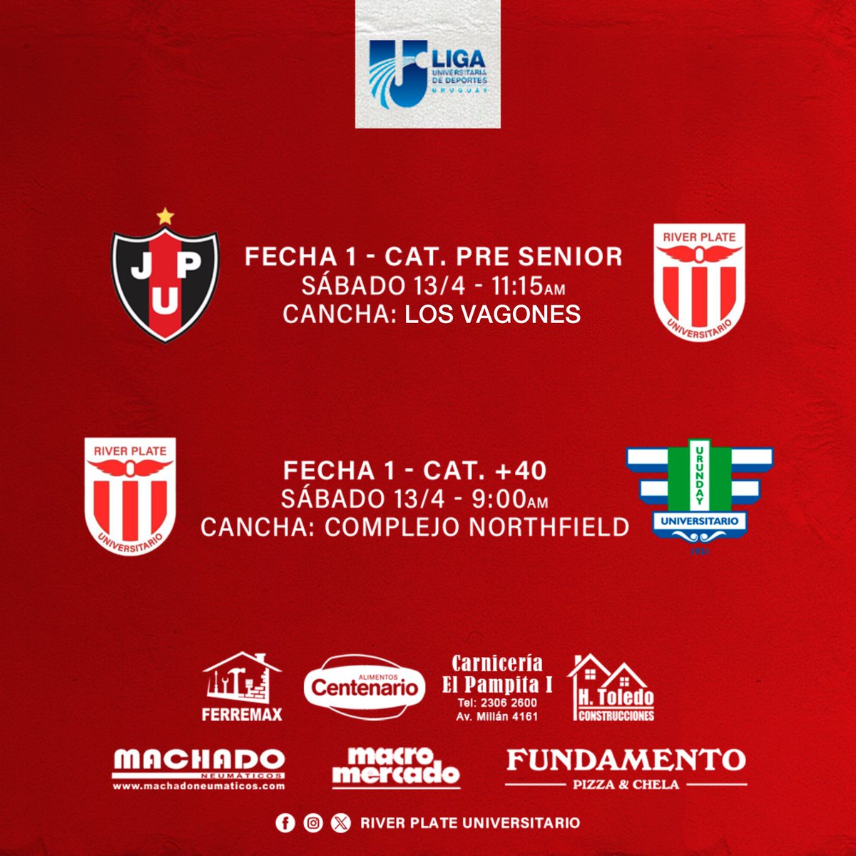 River Plate Universitario tweet media