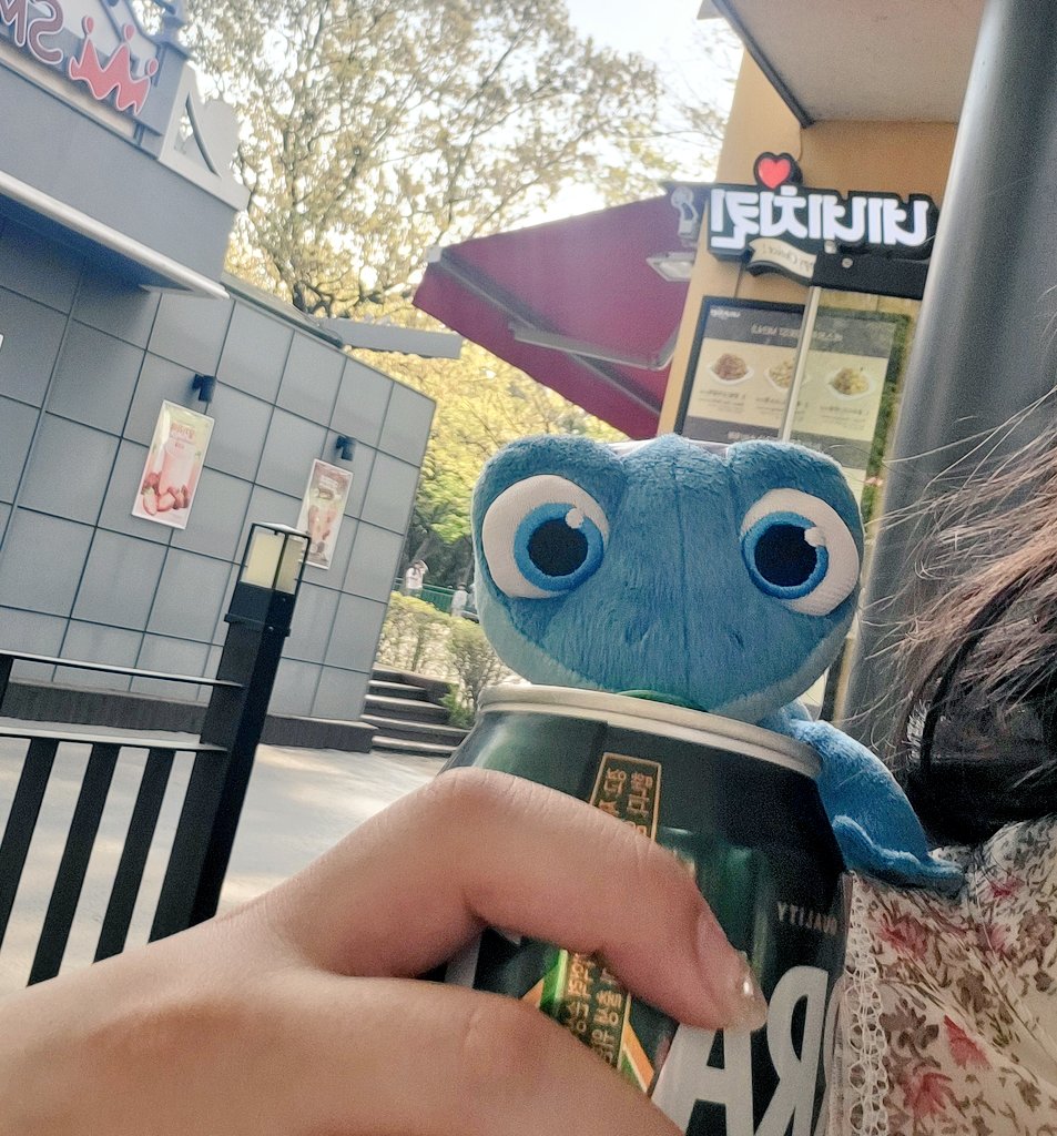 으른의 놀이공원🎡
맥주는 오늘 함께 해준 브루니와 사이 좋게 나눠 마셨습니다