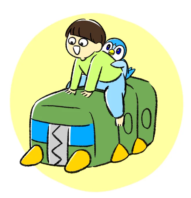 息子、たまたまゲーム内で見たデンヂムシを電車のポケモンだと思って気に入っている…進化しても新幹線にはならないんよ…先日発売したデンヂムシぬい高いから悩んだけど、もうすぐ誕生日だし!と思って買ってあげたら毎日デンヂムシとポッチャマと一緒に寝てるよかったね 