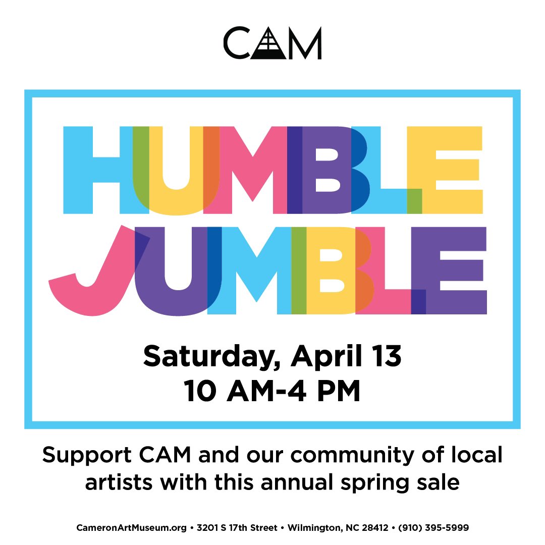 Setting up today for Saturday’s Humble Jumble at Cameron Art Museum (Wilmington NC). Many artist vendors with new spring items. I’ll have dragonflies and new butterflies! Small $5 admission to support CAM.#localartist #metalart #affordableartfair #cameronartmuseum