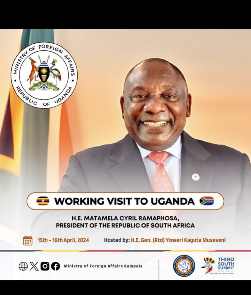 Meanwhile on his way to #Kampala Uganda another country 'very' close to M23 matters... 

Connect dots