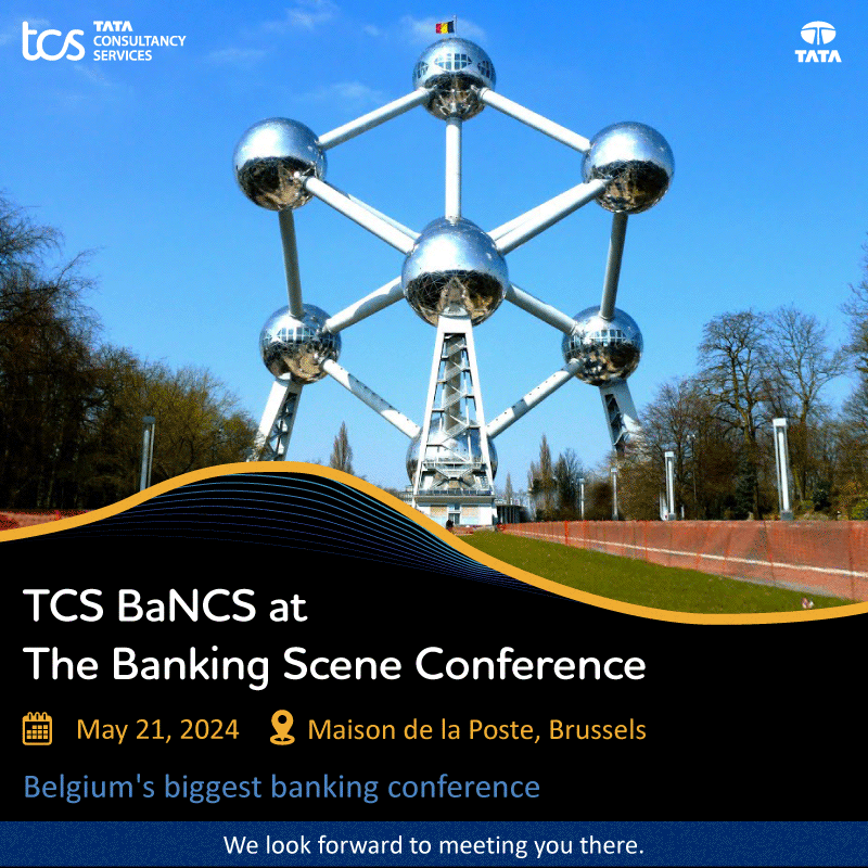 TCS is a sponsor and exhibitor at The Banking Scene Conference 2024 Brussels. We will be showcasing TCS BaNCS for Banking, an end-to-end solution available on #SaaS , designed to help financial institutions deliver frictionless digital #banking experiences. @TheBankingScene