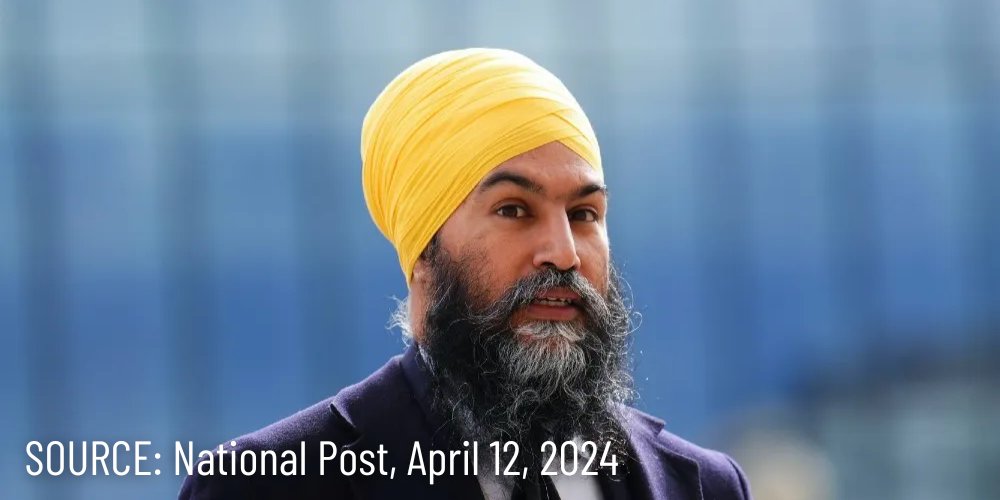 #REPORT: Jagmeet Singh claimed more than $533,000 in expenses as an MP in the last nine months of 2023, more than any other parliamentarian. Pierre Poilievre spent just $61,000, less than any other MP.