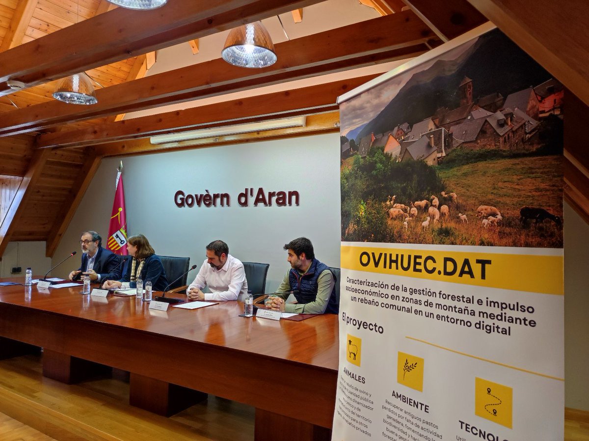 Treballem junt amb l’<a href="/irtacat/">IRTA</a> <a href="/conselharan/">Conselh Generau d'Aran</a> <a href="/ctforestal/">CTFC</a> <a href="/Fundacion_CTIC/">Fundación CTIC</a> amb el suport de <a href="/FBiodiversidad/">Fundación Biodiversidad</a> i de l'Ajuntament de Vilamòs

➡️ Recupera la sessió completa aquí: youtube.com/watch?v=p_CFn8…