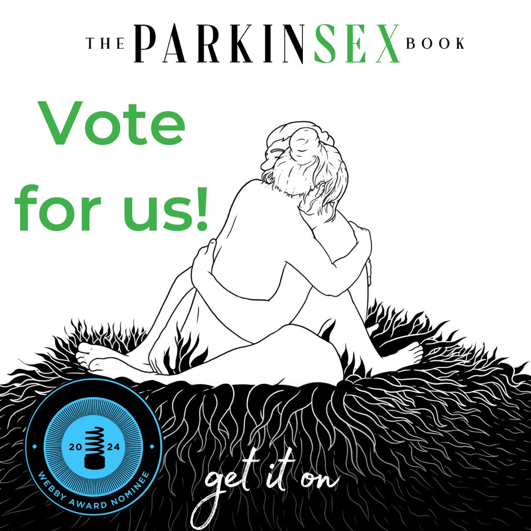 We have some EXCITING NEWS! APDA’s ParkinSex kit and booklet have been nominated for a Webby Award (a prestigious award honoring excellence on the Internet), and your vote can help us win! Cast your vote for ParkinSex, voting closes the 18th! vote.webbyawards.com/PublicVoting#/…