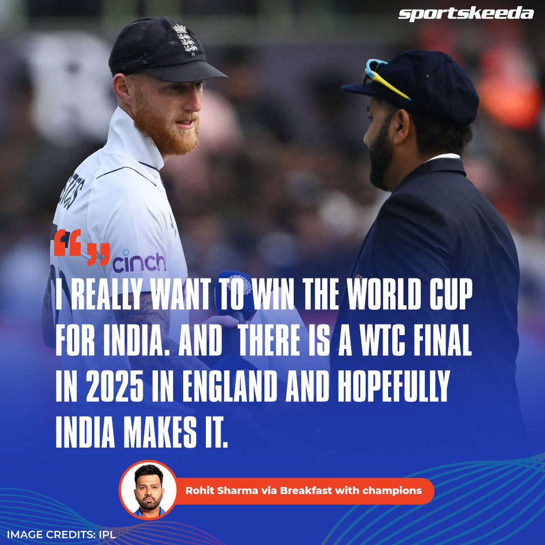 Indian skipper Rohit Sharma is confident about reaching the WTC final in 2025 in England. 🏆👊

#RohitSharma #India #WTC2025