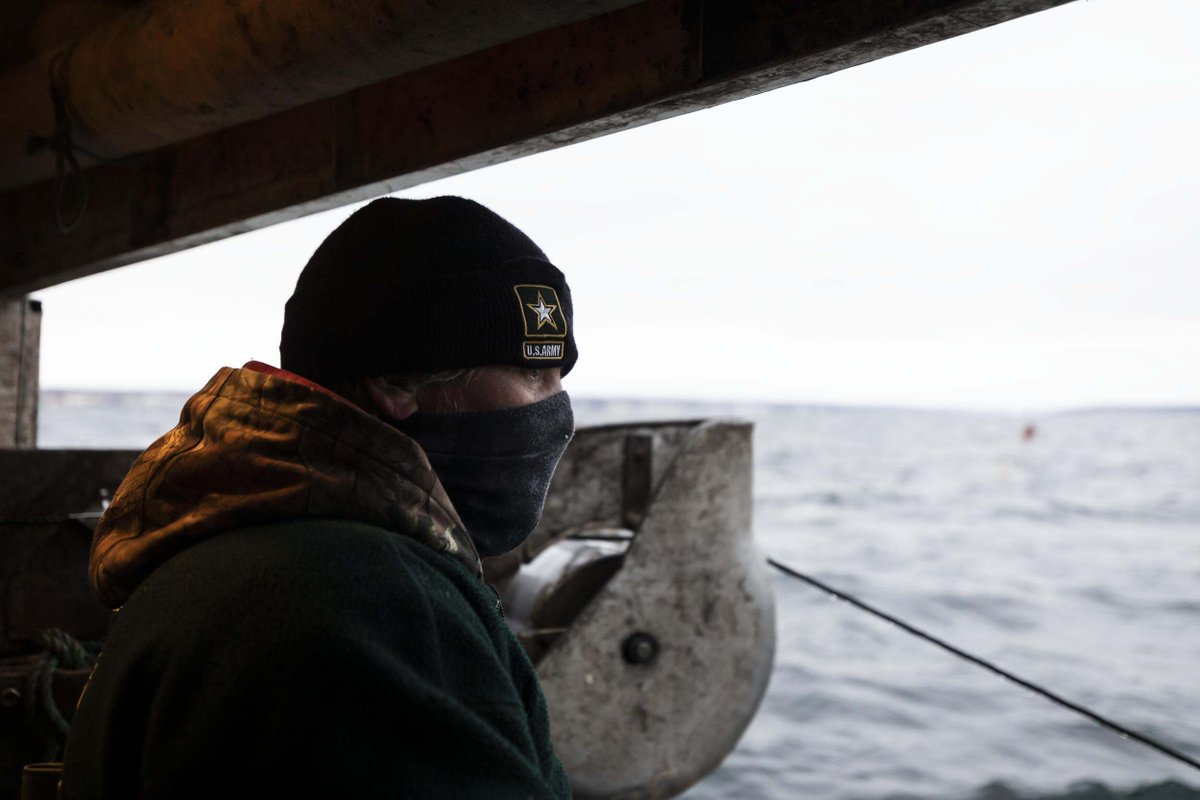 As fisheries biologist Jason Smith puts it, “If you haven’t been on a gill net tug 17 miles out on Lake Superior in January– there's feasibility problem one, right there.” 3/4