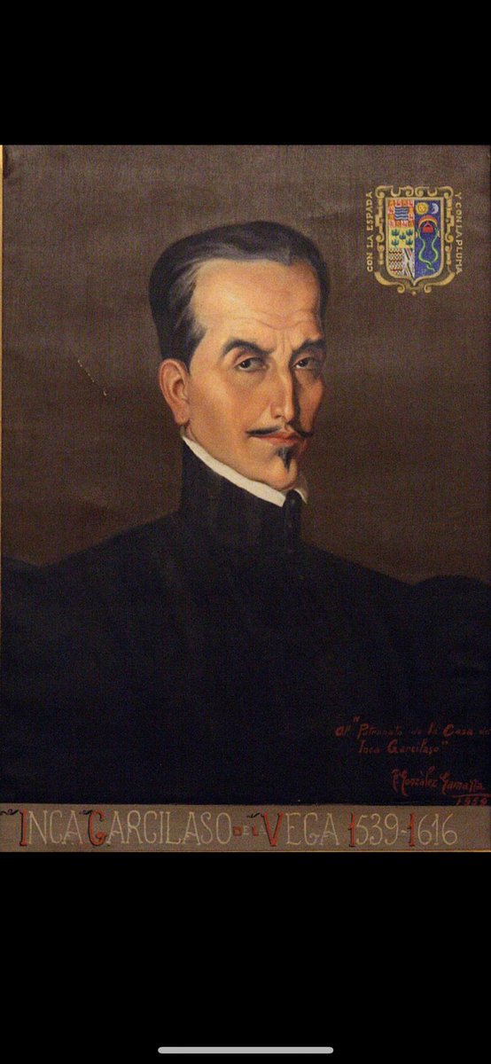 #Taldíacomohoy en 1539 nace en #Cuzco el militar y #escritor de ascendencia hispano-incaica, Garcilaso de la Vega 'El Inca'. Capitán a las órdenes de Juan de Austria en la guerra de #Granada fue el literato más importante de la América Hispana de su tiempo. #EfeméridesEjército 🇪🇸