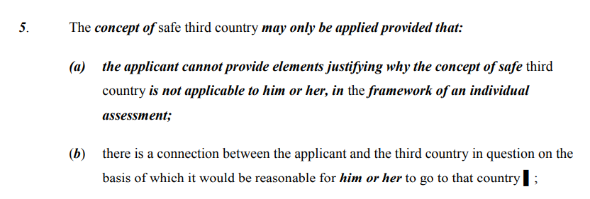 The EU's new asylum regulation has an anti-Rwanda clause.