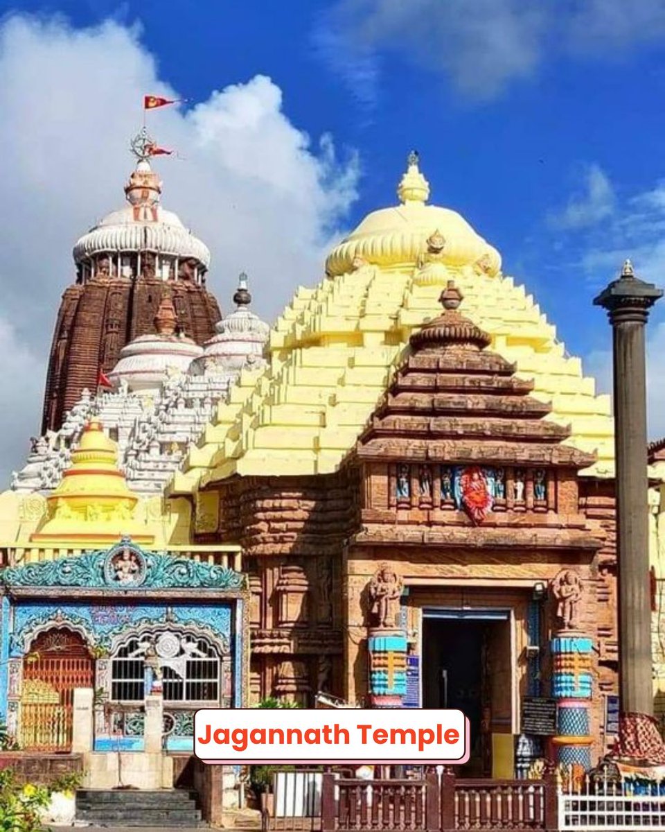 FlightsMojo's tweet image. Embark on a spiritual journey to India&apos;s iconic temples with us! 
1. Ram Mandir, Ayodhaya
2. Meenakshi Temple, Madurai, Tamil Nadu 
3. Jagannath Temple, Puri, Odisha 
4. Golden Temple (Harmandir Sahib), Amritsar, Punjab 
5. Konark Sun Temple, Odisha 

#temple #flightticketbooking
