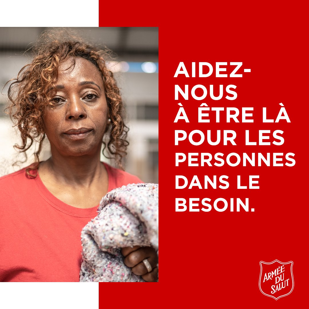 L'Armée du Salut au Québec œuvre sans relâche pour soutenir nos voisins dans le besoin. Cependant, nous ne pouvons pas agir seuls. Votre don est crucial pour garantir qu'ils reçoivent l'aide dont ils ont désespérément besoin.

Donnez maintenant : donate.salvationarmy.ca/page/101620/do…