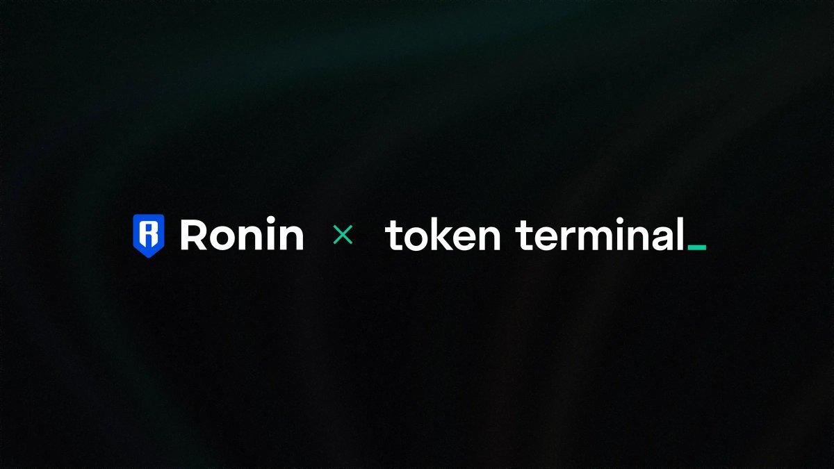 Token Terminal brings Ronin’s onchain data in front of 300,000 institutional customers. We’re excited to announce that we’ve completed our integration of @Ronin_Network to enable institutional-grade onchain analytics for the network. This data integration improves the…