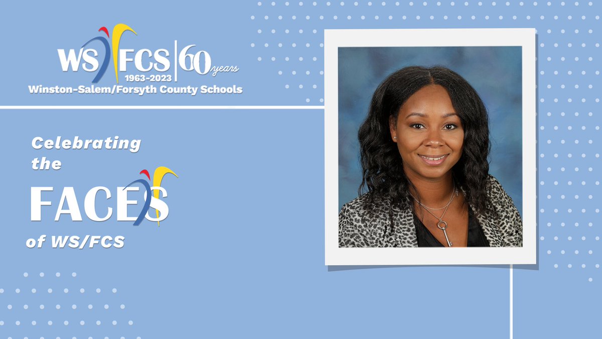 Our Support Person of the Day for April 12 is Nichole Paige from Paisley IB Magnet School. Paige has been with the district for four years and serves as an assistant principal of instruction. Thank you for everything you do for our students! #WSFCSFaces @PaisleyMagnet