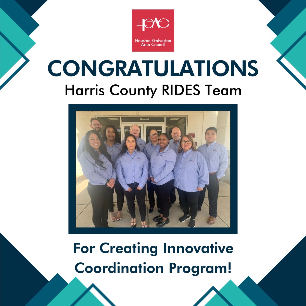 🎉 A big congrats to the Harris County Transit RIDES program for their outstanding recognition in the National Aging and Disability Transportation Center Newsletter! Harris County RIDES was selected for the 2023 Innovations Showcase through a competitive application process,…