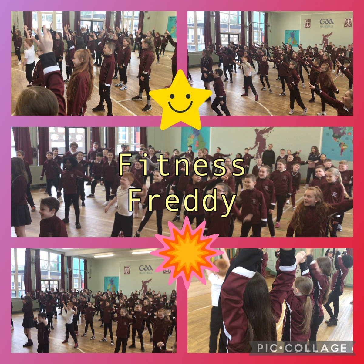 StBernards_PSgg's tweet photo. What a blast! Our pupils had a fantastic time getting active with Fitness Freddy on Wednesday! From jumping jacks to silly stretches, it was a day full of fun and fitness. Huge thanks to Fitness Freddy for inspiring us to move and groove! #FitnessFun #ActiveKids #HealthyHabits https://t.co/kSkDEdXwN0