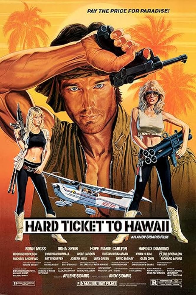 This week, we're watching the Andy Sidaris classic #HardTicketToHawaii. Check out the latest episode wherever you get your #podcasts. #podcast #PodNation #MoviePodSquad spreaker.com/episode/episod…