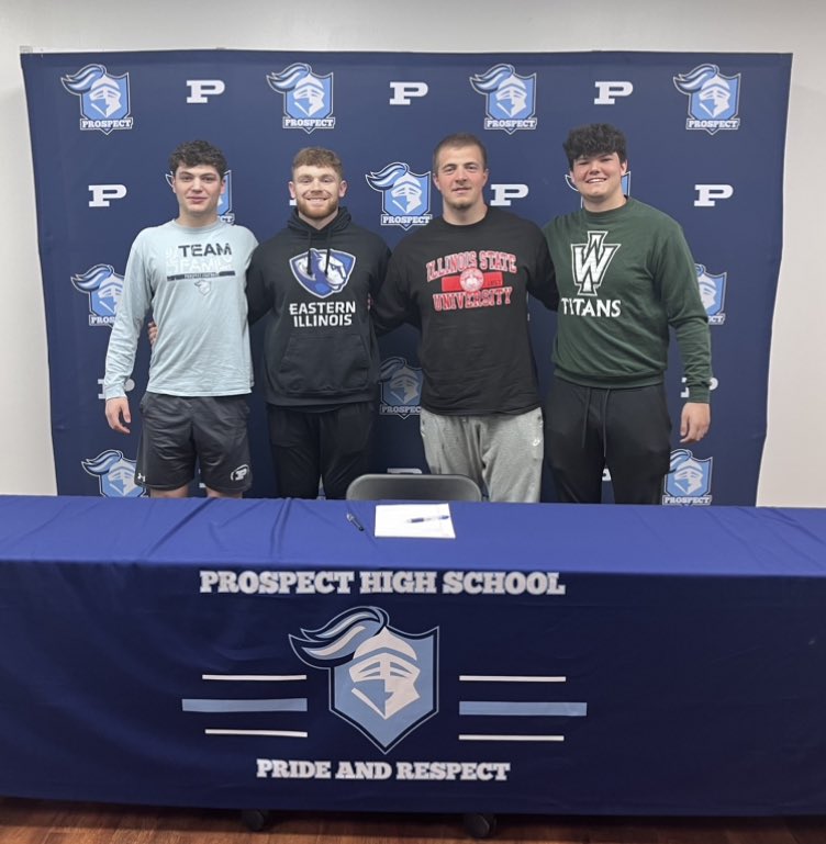 Congrats to Crash, Grady, Tommy, and Vinny with their signings! #KNIGHTTEMPO