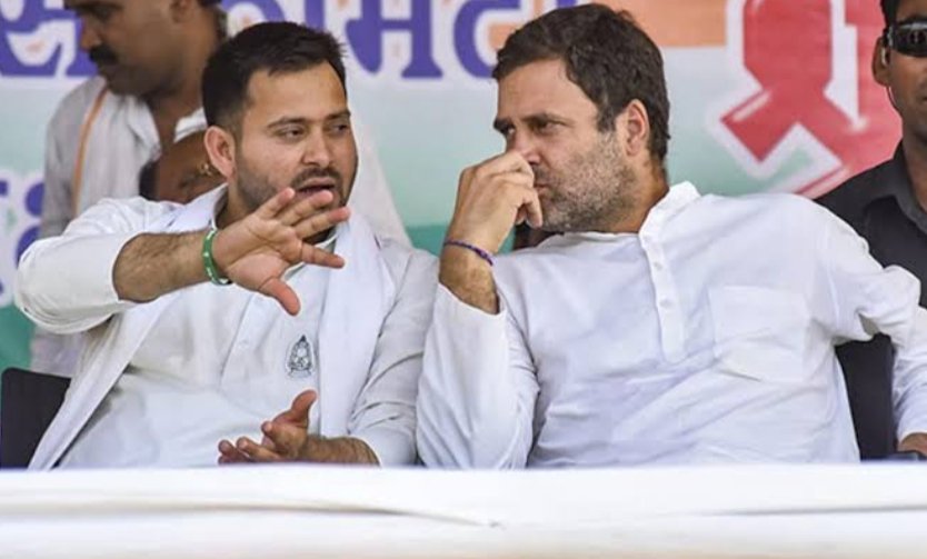 amoxcicillin1's tweet photo. A top media person from India's largest network claims that it was nexus of INC and RJD to do that Fish stunt in helicopter and it proven successful.

It was to trap BJP in that irrelevant issue and derail its campaign in West Bengal and South India completely 🔥

Thus, Rahul… https://t.co/i3ud2EL1Gc