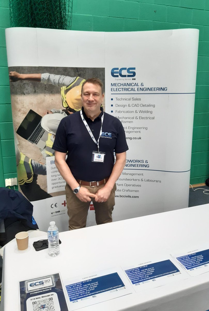 ECSengineering's tweet image. As proud silver award holders of the Defence Employer Recognition Scheme, we were honoured to be part of #BFRS #Catterick2024 Careers Fair! A huge shout-out to Mark &amp;amp; Clark for steering great talks on life after serving in the forces. Thanks to @_BFRS_ for a landmark event🎖️🛠️