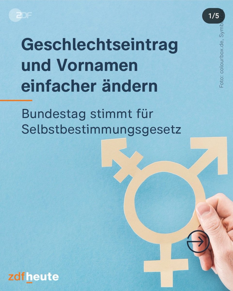 14-Jährige, die ein Problem mit ihrem Körper haben, deshalb glauben, sie sind im falschen Geschlecht, können sich das jetzt staatlich absegnen lassen. Wenn die Eltern sich sperren, weil sie so ihre Zweifel haben, springt ein Familiengericht ein. Absurd 😳 #Selbstbestimmungsgesetz