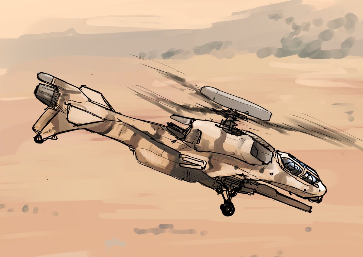 「架空ヘリ 」|Doroniのイラスト