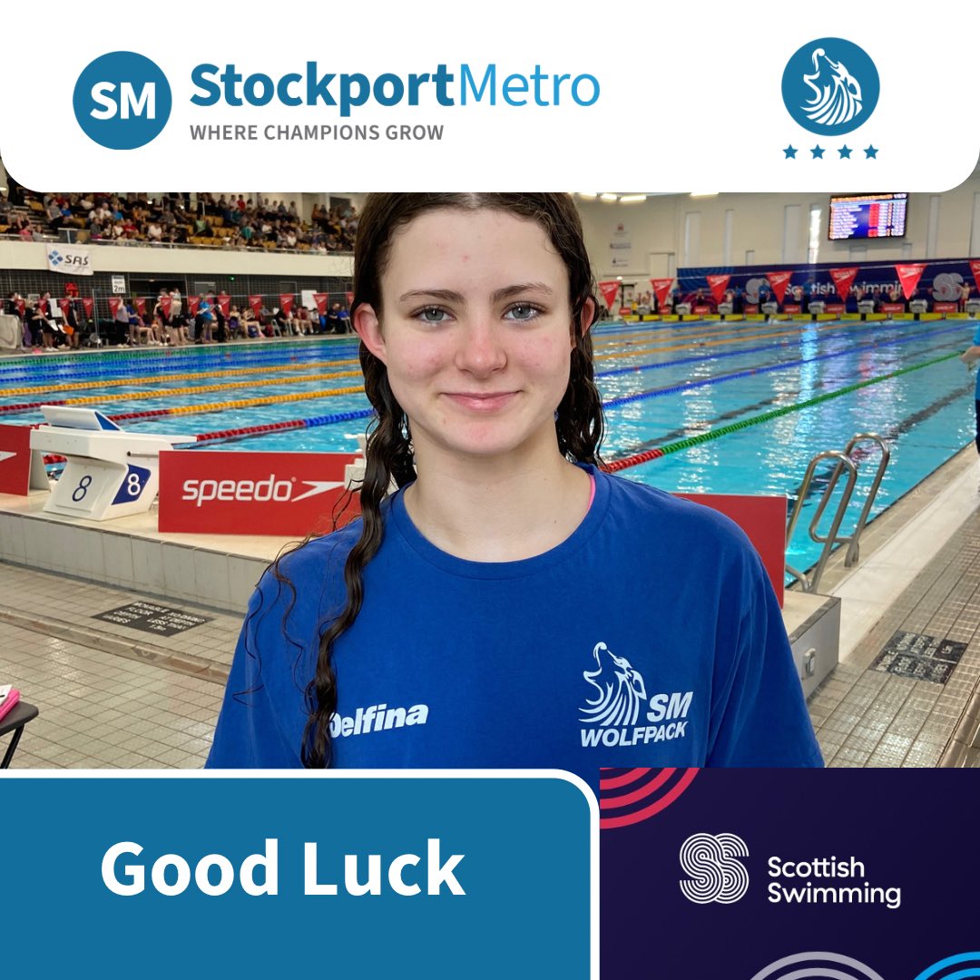 Good luck to Emilia Leslie racing at the @scottishswimming National Age Groups in Aberdeen this week @lifeleisureuk