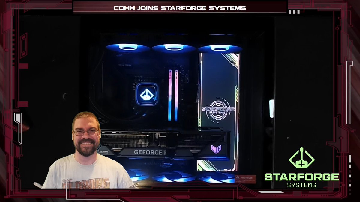 Super excited to announce that I’m partnering with @StarforgePCs! We’re taking our stream to the stars. 🚀#StarforgePartner #ad Check out the best PCs this side of the Sun: starforgepc.com/CohhCarnage