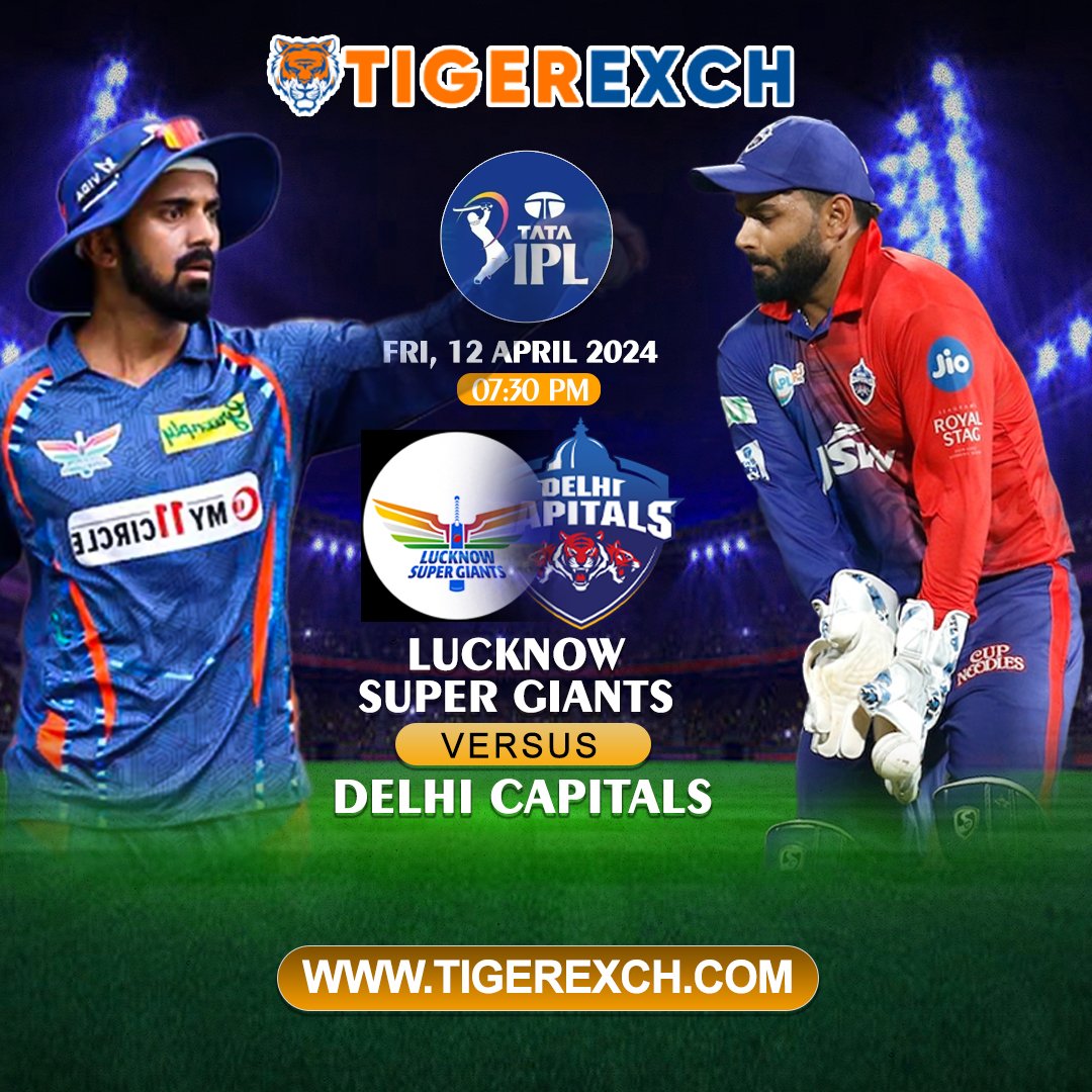 Love how we have DC games right after RCB, crazy mood lifting 😭❤️ DC v LSG: Can the Capitals bounce back against the rampaging Lucknow giants? CLICK👇& GET INSTANT ID NOW. bit.ly/TigerExch-Twit… #LSGvDC #IPL2024