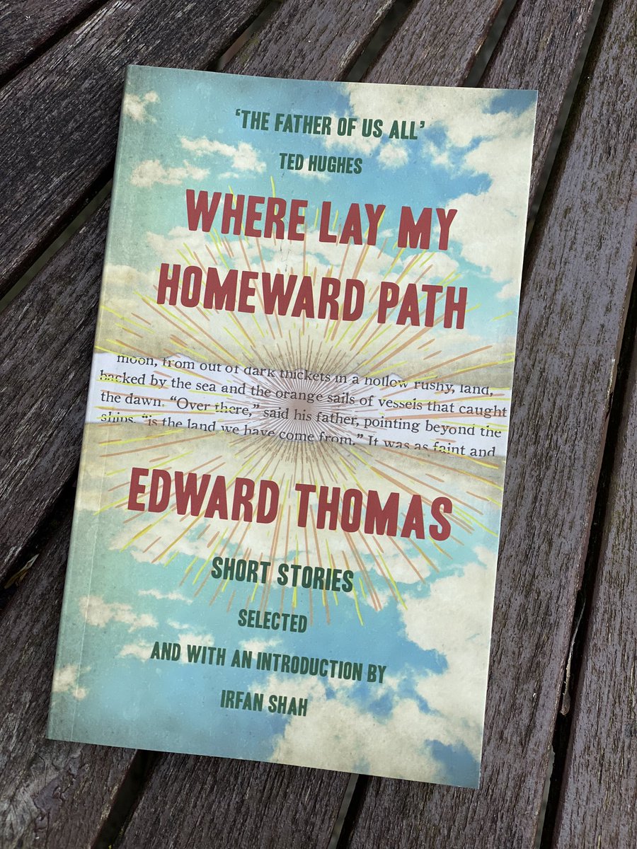 For all lovers of nature-writing, short stories and forgotten treasures - 'Where Lay My Homeward Path' (short stories by #EdwardThomas ) is still available and will soon be the subject of a new talk/performance - 'The Storylines' openspacebooks.co.uk