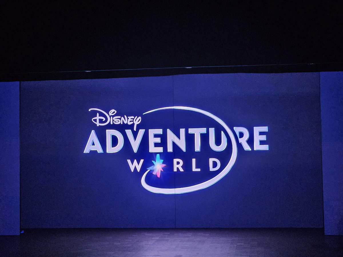 Disney Adventure World - 'Live Your Adventure Here'.