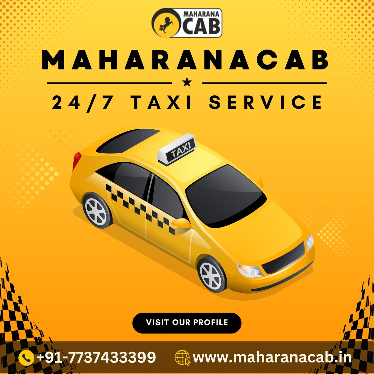 Need a ride in Delhi anytime, anywhere? Look no further! Maharana Cab Delhi offers reliable 24*7 Taxi Service for all your transportation needs. Book a ride with us today!
+91-7737433399
#cars #cabs #taxilife #airporttaxi #driver #cabservices #besttaxi #carrental #taxidrivers