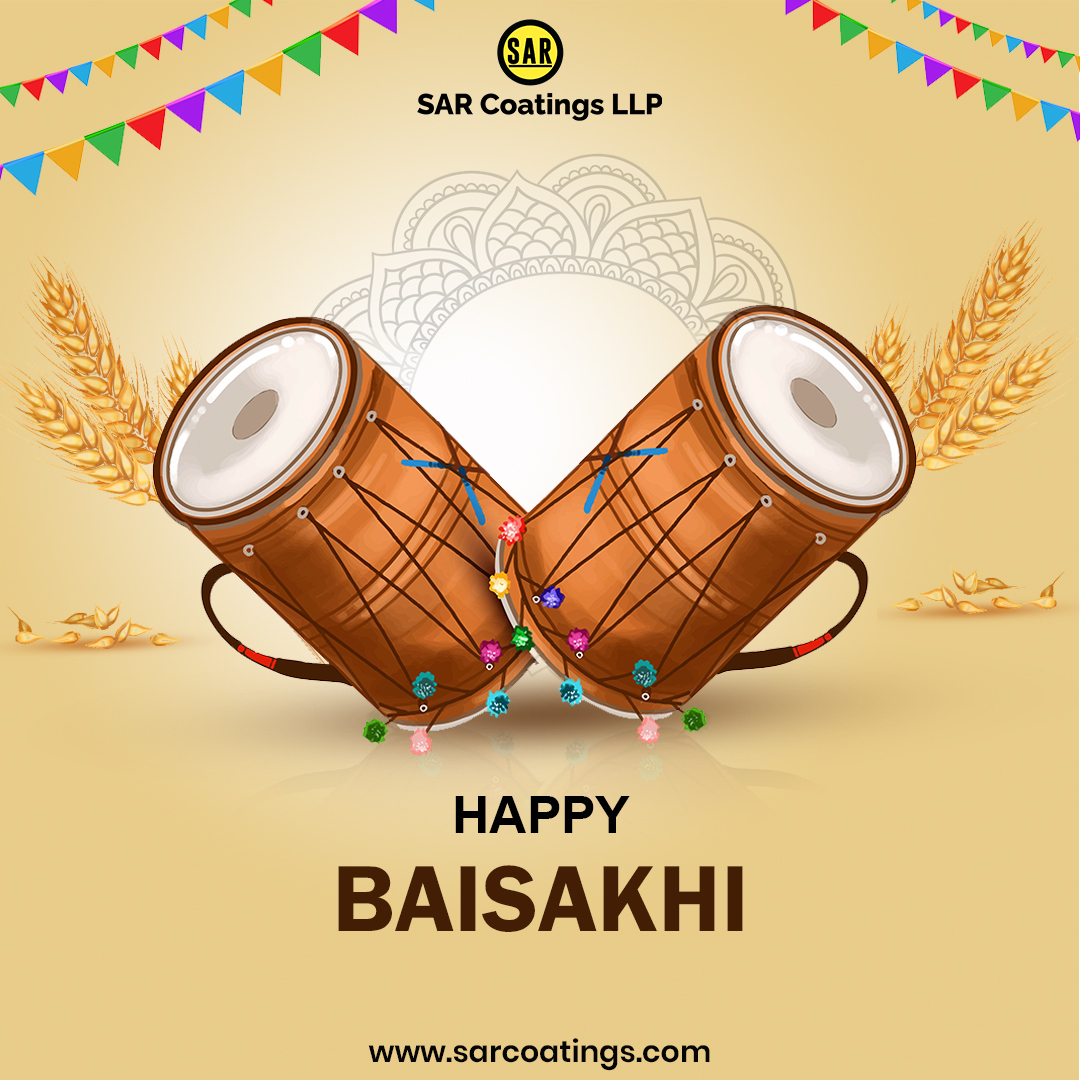 May the vibrant spirit of Baisakhi fill your heart with joy and positivity. Happy Baisakhi to you! 🌾

#happybaisakhi #happybaisakhi2023 #baisakhi #baisakhi2023 #baisakhifestival #festival #indianfestival #india #indianculture #culture #wishes #celebration #sarcoatingsllp