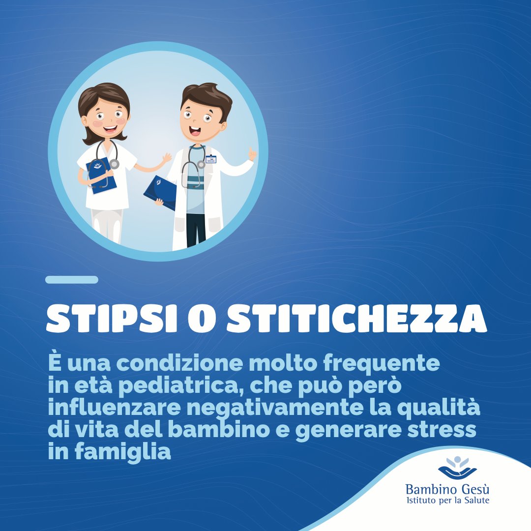 bambinogesu's tweet photo. 🧑⚕️ Le cause della #stipsi o #stitichezza in età infantile sono varie e cambiano a seconda delle età del bambino: https://t.co/ZJvjqUNidv
#Pilloledisalute https://t.co/SuIxksqqGA